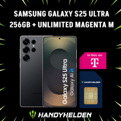 Samsung Galaxy S25 Ultra (256GB) für 79€ mit Telekom Magenta M (Unlimited) für 44,95€ im Monat + 150€ Bonus