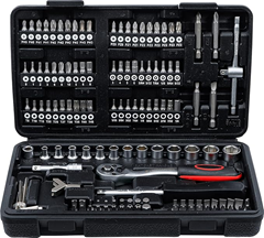 BGS Diy Steckschlüssel-Satz 130-tlg. (1/4 Zoll) für 18,99€ (Vergleich: 34,55€)