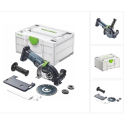 Festool Akku-Freihandtrennsystem DSC-AGC 18-125 FH EB-Basic für 349€ (Vergleich: 502,81€)