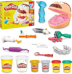 Play-Doh Zahnarzt Dr. Wackelzahn Knetset (8 Dosen & Bohrer) für 11,99€ (Vergleich: 16,99€)