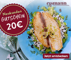 Eismann: 20€ Neukunden Gutschein (ab 45€ einlösbar) + 20€ Gutschein für die 2. Bestellung (ohne Mindestbestellwert)