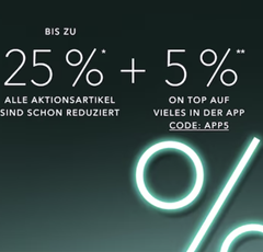 Douglas: bis zu 25% Rabatt + 5% Extra in der App