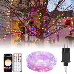 Weihnachts -Lichterkette RGBIC 30M 300 LEDs für 17,93€