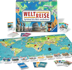 Ravensburger Weltreise Familienspiel (ab 8 Jahren) für 24,99€ (Vergleich: 29,06€)