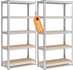 SONGMICS Schwerlastregal 2er-Set (180x90x40cm, je 875kg) für 35,19€ (Vergleich: 43,23€)