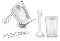 Bosch Handrührer MFQ3540 (450W, mit Pürierstab) für 31,90€ (Vergleich: 37,80€)