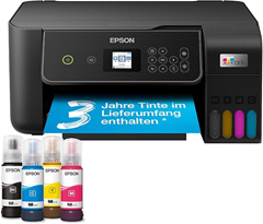 Epson EcoTank ET-2870 Multifunktionsdrucker (WLAN, inkl. Tinte) für 165,99€ (Vergleich: 183,94€)