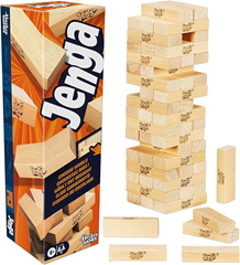 Offizielles Hasbro Jenga Spiel mit digitalem Würfel für 9,99€ (Vergleich: 18,94€)