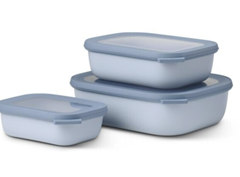 Mepal Multischale Cirqula Rectangular 3er-Set für 17,50€ (Vergleich: 23,38€)