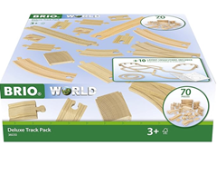 BRIO World 36030 Schienensortiment Deluxe (70 Teile) für 58,70€ (Vergleich: 64,99€)