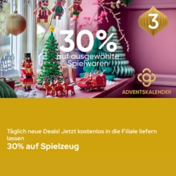 [nur heute] Galeria: 30% Rabatt auf Spielzeug