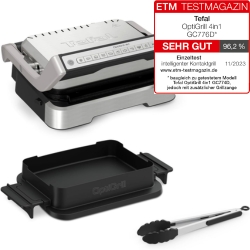 [neuer Bestpreis] Tefal OptiGrill 4in1 Kontaktgrill GC 776D10 mit Backschale für nur 199,99€ (Vergleich: 251,99€)