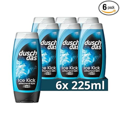 Duschdas 2-in-1 Duschgel & Shampoo „Ice Kick“ (6 x 225 ml) für 5,64€