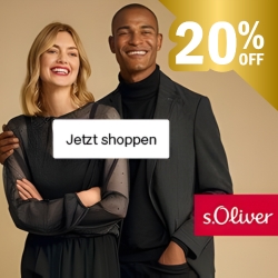 S.Oliver: 20% Rabatt auf das gesamte Sortiment – ab 2 Artikel
