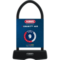 ABUS Bügelschloss Granit 460 + SH B-Halterung für nur 33,99€ (Vergleich: 60,98€)