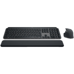 LOGITECH MX Keys S Combo Set (Tastatur, Maus, Handballenauflage) für nur 134,40€ (Vergleich: 162,58€)