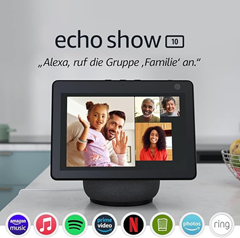 Echo Show 10 (3. Generation) für 189,99€ (Vergleich: 276,99€)