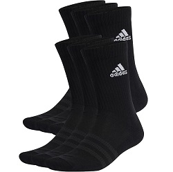 Adidas Unisex Cushioned Sportswear Crew Socken (6 Paar) für 11€ (Vergleich: 15,46€)