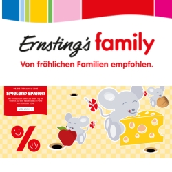 Ernsting’s Family: Spielend sparen – Minispiel spielen und Rabattcode erhalten