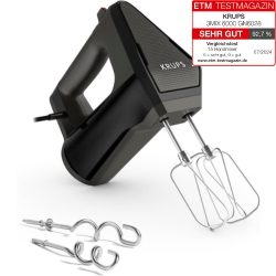 Krups 3MIX 6000 Handmixer für nur 47,49€ (Vergleich: 58,84€)