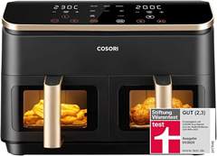 COSORI Heißluftfritteuse 2 Kammern (8,5L) für 118,99€