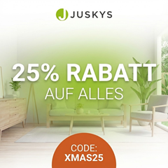 Juskys: 25% Rabatt auf alles