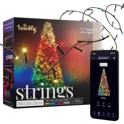 Twinkly Strings 250 LED RGB+W Lichterkette (20m) für nur 39,99€ (Vergleich: 78€)