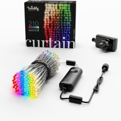 Twinkly Curtain 210 LED RGB+W Lichtervorhang (1,5m x 2,1m) für nur 52,99€ (Vergleich: 84€)