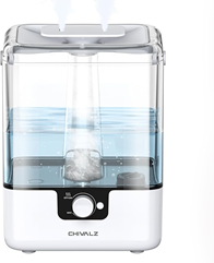 CHIVALZ Top Fill Luftbefeuchter für große Räume (6L) für 24,69€