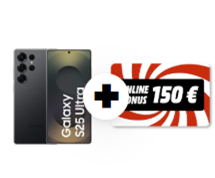 Samsung Galaxy S25 Ultra (256GB) für 79,00€ mit Telefónica Doppelkarte (85 GB Gesamt) für 34,98€/Monat