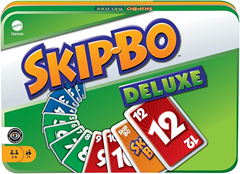 Mattel Games Skip-BO Deluxe in Metallbox für 17,99€ (Vergleich: 23,99€)