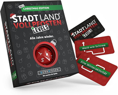 DENKRIESEN Stadt Land Vollpfosten Levels „Christmas Edition“ für 9,99€ (Vergleich: 14,48€)
