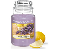Yankee Candle Duftkerze im Glas „Lemon Lavender“ (groß) für nur 18,04€