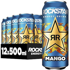 Rockstar Energy Drink Mango Geschmack (12 x 500 ml) für nur 8,99€ im Sparabo