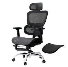 RUMBALUXY Ergonomischer Bürostuhl (Voll-Mesh mit Fußstütze) für 149,99€