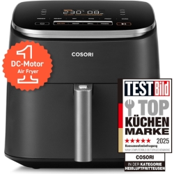 Cosori Turboblaze XXL Heißluftfritteuse (6L) für nur 99,98€ (Vergleich: 139,99€)