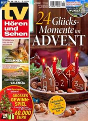 tv Hören und Sehen Jahresabo für 164,00€ + 160€ Prämie