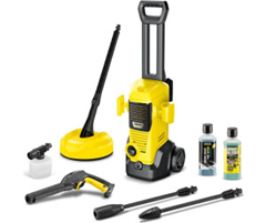 Kärcher K 3 FJ Home Hochdruckreiniger (inkl. Flächenreiniger & Schaumdüse) für 119,59€ (Vergleich: 149,89€)