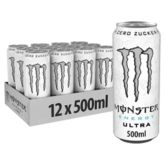 12x 0,5L Monster Ultra White für 8,54€ (Dosenpreis: 0,71€)