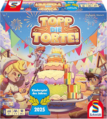 Schmidt Spiele „Topp die Torte!“ (Kinderspiel des Jahres 2025) für 13,99€ (Vergleich: 21,59€)