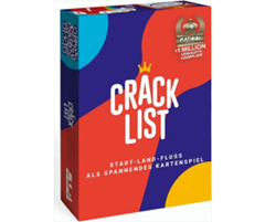 CRACK LIST – Das Stadt, Land, Fluss Kartenspiel für 16,99€ (Vergleich: 23,89€)