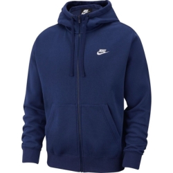 NIKE Herren Zip-Hoodie „M NSW Club“ (in Navy/Blau) für nur 27,21€, Vergleich: 49,90€)