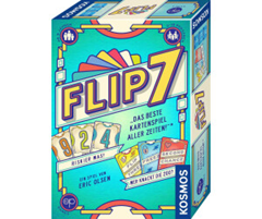 Kosmos „Flip 7“ Kartenspiel (3-18 Spieler, Spiel des Jahres 2025 nominiert) für 9,49€ (Vergleich: 16,78€)