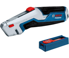 Bosch Professional Universal Messer (Alu-Gehäuse + 10 Klingen) für 14,99€ (Vergleich: 20,99€)