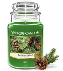 Yankee Candle Duftkerze im großen Glas (623g, bis 150h Brenndauer) für 19,99€