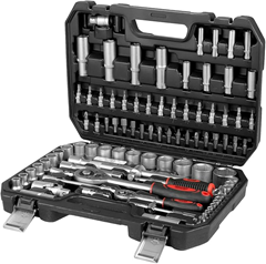 [nur heute]WALTER Steckschlüsselsatz 94-teilig (1/4″ & 1/2″ Ratschen) für 49,99€ (Vergleich: 59,90€)