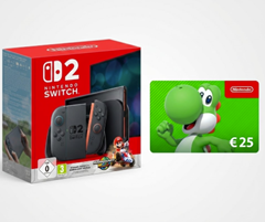 Nintendo Switch 2 Bundle (inkl. Mario Kart World) für 1,00€ mit der Congstar Allnet Flat L (150 GB, Telekom) für 29,00€/Monat