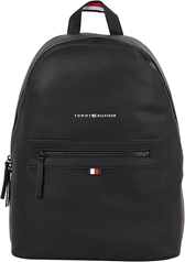 Tommy Hilfiger Essential PU Rucksack (Laptopfach, Schwarz) für 65,44€ (Vergleich: 86,98€)