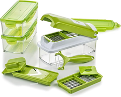 Genius Nicer Dicer Smart (13-teilig, Gemüseschneider & Hobel) für 25,12€ (Vergleich: 35,95€)