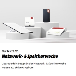 MediaMarkt: Netzwerk- und Speicherwoche – z.B. Western Digital Blue SN5000 NVMe 4TB für 259,99€ Vergleich: 309,02€)